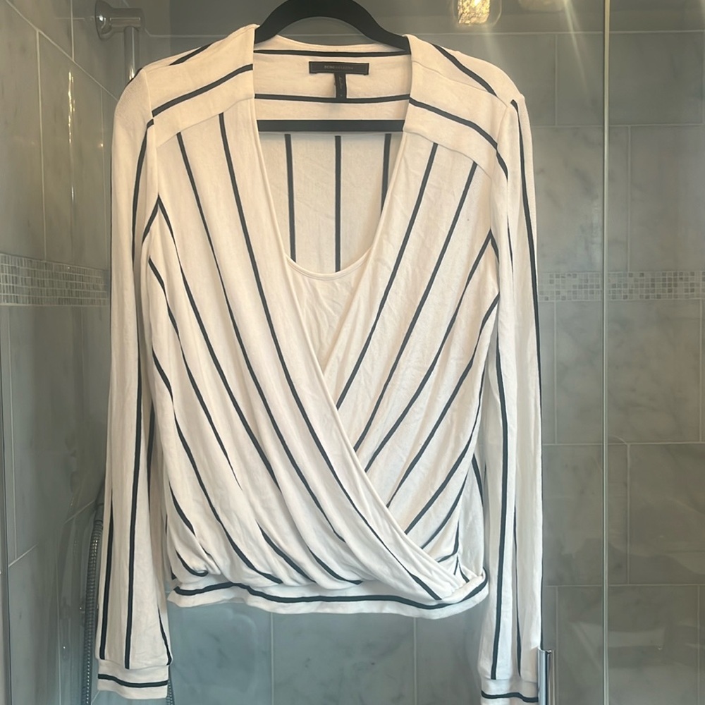 BCBG lightweight knit top